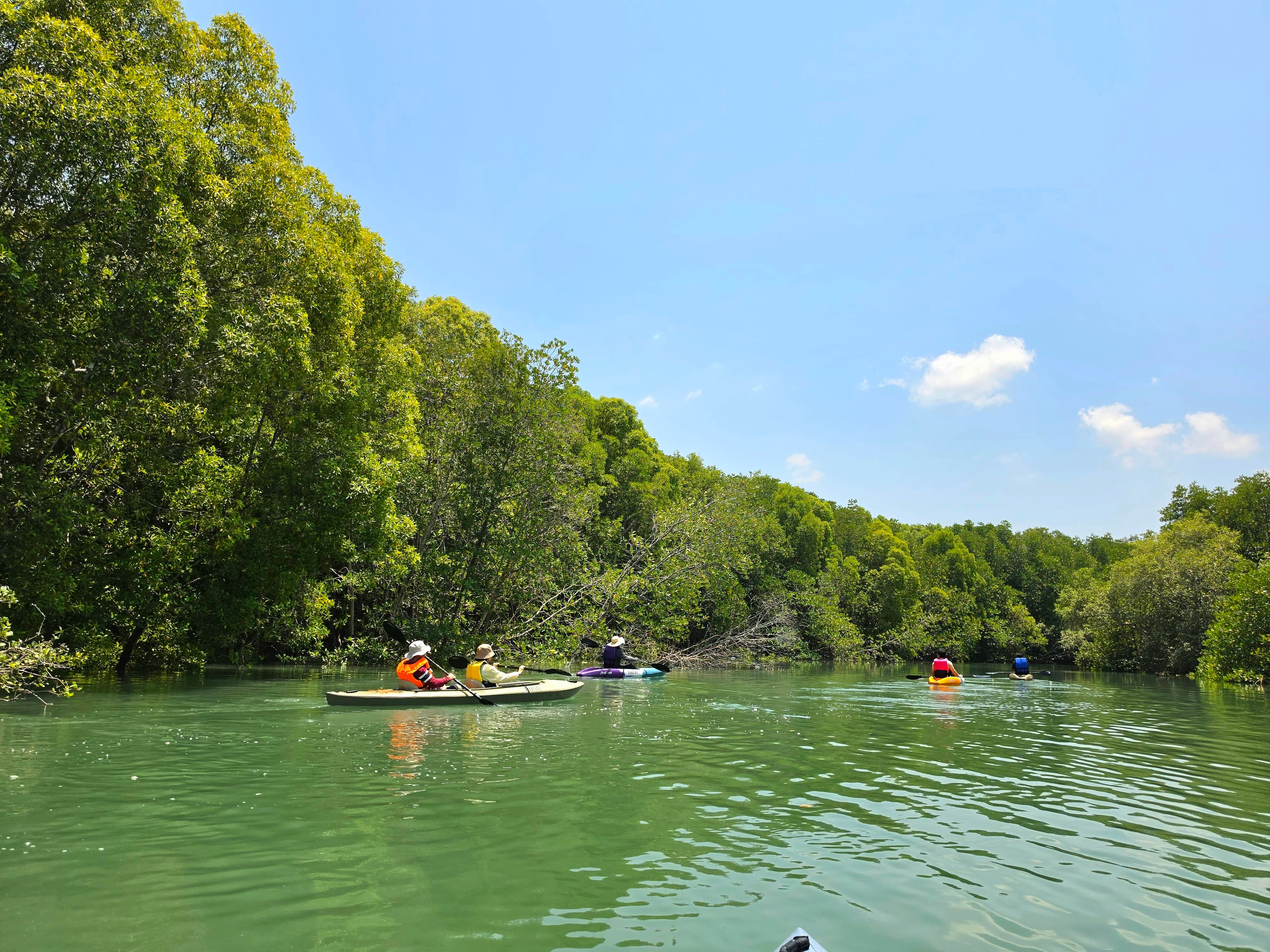 Paddle exploring