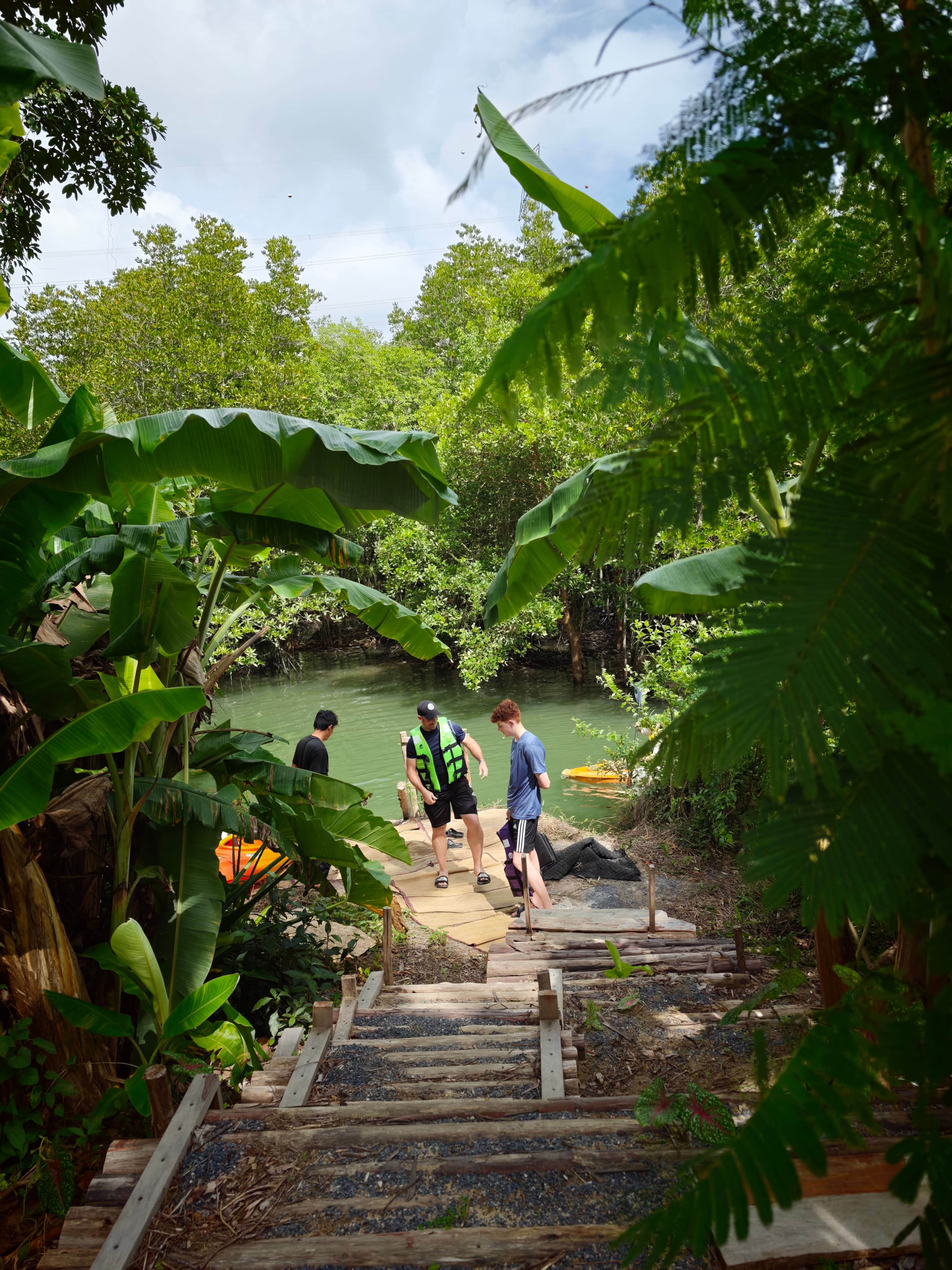 Paddling Under Canopies